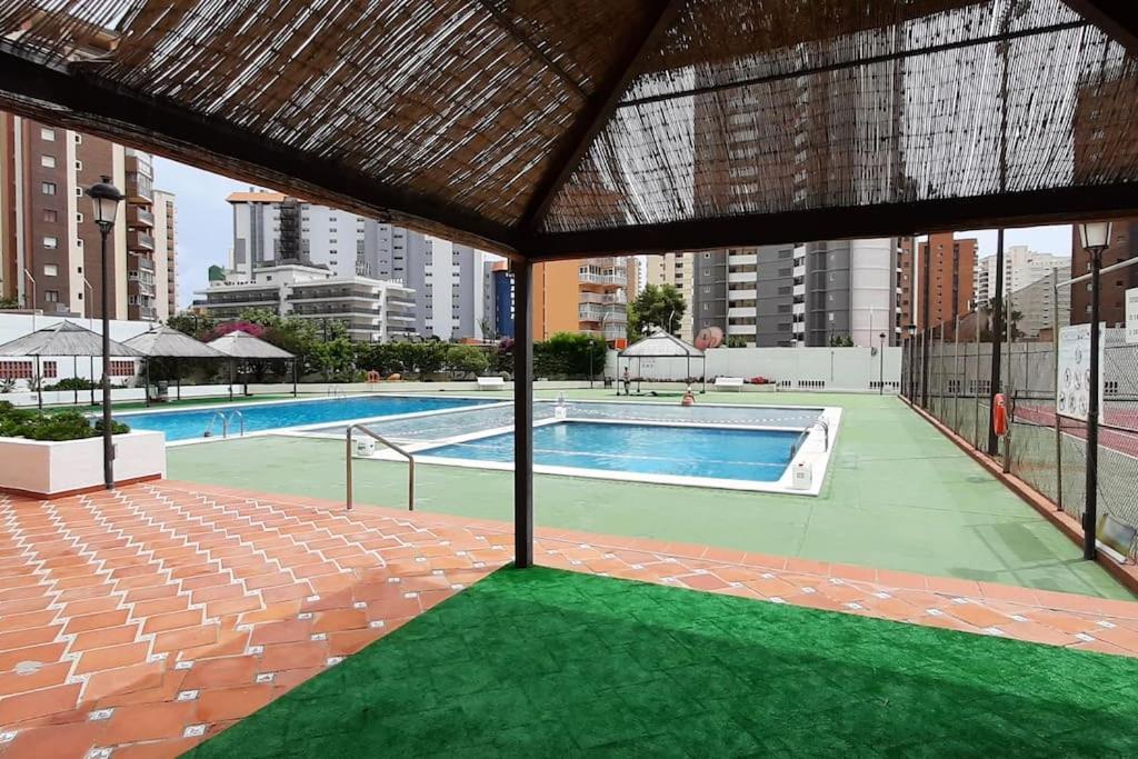 Benidorm Gemelos II One, Impresionante Vista 외부 사진